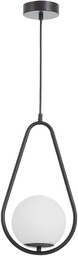 NOWOCZESNA LAMPA WISZĄCA CZARNA VERO 1C