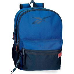 Reebok Atlantic, niebieski, Mochila Escolar, plecak szkolny