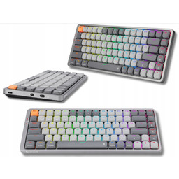 Klawiatura gamingowa Redragon K652 Azure mechaniczna bezprzewodowa 75%