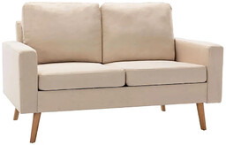 Elior 2-osobowa kremowa sofa - Eroa 2Q