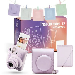 FUJIFILM Aparat Instax Mini 12 Fioletowy Pokrowiec +