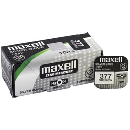 bateria srebrowa mini Maxell 377 / SR626SW /