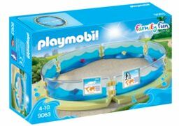 Playmobil Family Fun, klocki Basen dla fauny morskiej,