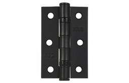 Zawias drzwiowy splatany 76x50x2mm czarny mat (ZHS32PCB)