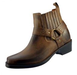 Męskie kowbojki podwyższające APULIA + 8 CM BETELLI