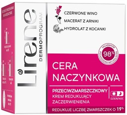 Cera Naczynkowa przeciwzmarszczkowy krem redukujący zaczerwienienia na dzień