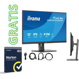 Pakiet Norton 250G + Monitor iiyama ProLite XUB3297QSNP-B1