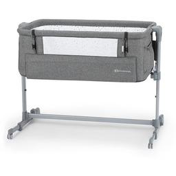 Kinderkraft, Neste Up, Łóżeczko dostawne, Grey Melange