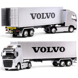 Welly Duża Ciężarówka Volvo Fh 500 Tir kontener