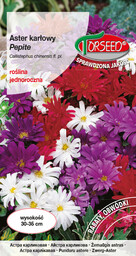Aster karłowy Pepite - Callistephus chin. fl.pl. mieszanka