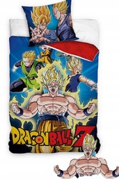 POŚCIEL140x200 Dragonball Anime Bawełniana