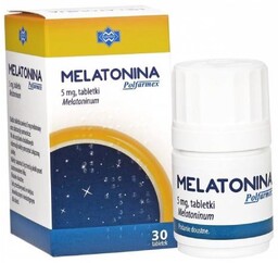 Melatonina Polfarmex, 30 tabletek - Lek z melatoniną