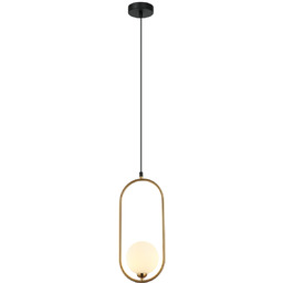Italux Lupus PND-3965-1-BRO lampa wisząca nowoczesna brąz antyczny