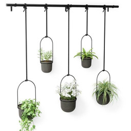 Kwietnik wiszący Triflora Umbra 5 nowoczesnych doniczek