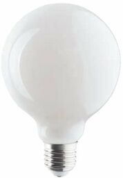 Żarówka LED globe E27 8W ciepła 3000K Glass