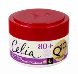 CELIA Q10 Witaminy 80+ Przeciwzmarszczkowy krem tłusty