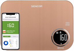 Inteligentna Waga kuchenna z Bluetooth Sencor 5 kg
