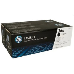 Tonery Oryginalne HP 36A (CB436AD) (Czarne) (dwupak)
