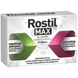 Rostil Max 500 mg, 30 Tabletek