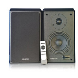 MICROLAB Kolumny podstawkowe Solo 11 Czarny (2 szt.)