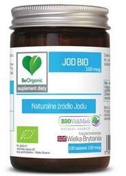 Jod BIO 100 tabletek (150 mcg) Be Organic
