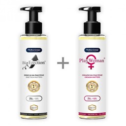 Zestaw dla Dwojga Żel BigErection 150ml + Żel