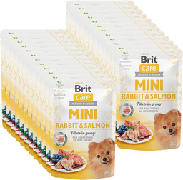 Brit Care Mini Rabbit & Salmon fillets in