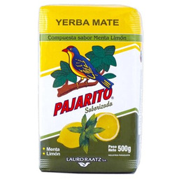 PAJARITO Yerba Mate Menta - Limon 500 g
