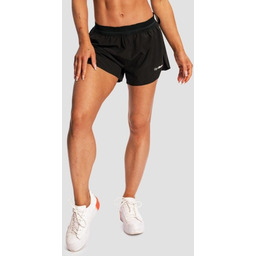 GymBeam Damskie spodenki do biegania Pulse X Black