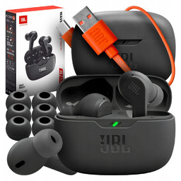 Słuchawki Bezprzewodowe Douszne Jbl Wavebeam Tws Bluetooth Czarne