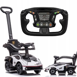 Jeździk samochód auto z popychaczem Lamborghini Essenza SCV12