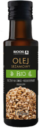 BIOOIL Olej Sezamowy Tłoczony Na Zimno Bio 100