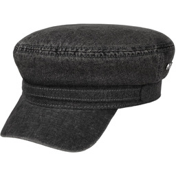 Czapka Żeglarska Riders Denim by Balmoral, antracytowy, cm