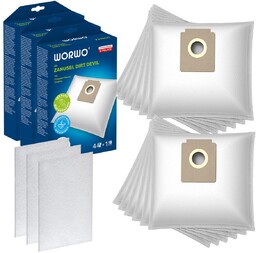12x Worki do odkurzacza ZELMER DOT 1500W /ZMB07K