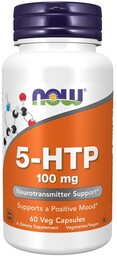 5-HTP 100mg - wspomaganie snu i nastroju Now