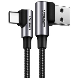 Ugreen kątowy kabel przewód USB - USB Typ