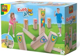 Drewniana gra zręcznościowa Kubb Junior