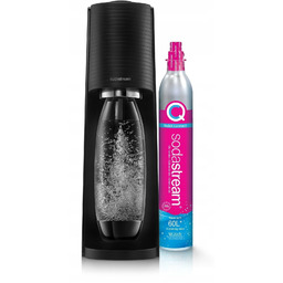 Saturator Sodastream Terra Czarny 1 butelka nabój