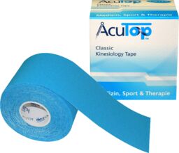 Oryginal Kinesiology Tape AcuTop Blue - NIEMIECKA JAKOŚĆ