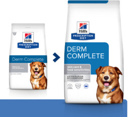 HILL''S PD Prescription Diet Canine Derm Complete 1,5kg