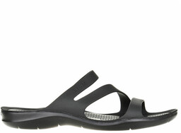 Crocs, Klapki damskie, czarny, rozmiar 38/39