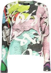 CZARNY SWETER DESIGUAL DAMSKI