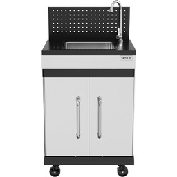 YATO Szafka zamykana ze zlewem, do grilla gazowego