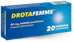 DROTAFEMME 40mg, 20 tabletek powlekanych