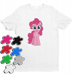 KOSZULKA DZIECIĘCA Z NADRUKIEM MY LITTLE PONY PINKIE