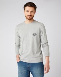 Męski longsleeve Wrangler LS BIKER TEE S