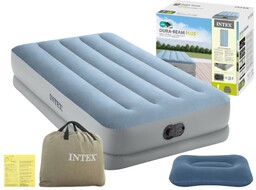 Materac Dmuchany Jednosobowy 99x191x36 Intex 64157 z Pompką