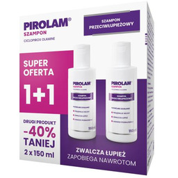 Pirolam Szampon przeciwłupieżowy, 2 x 150 ml