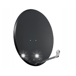 CZASZA ANTENA SATELITARNA CORAB 80 CM CIEMNA HD