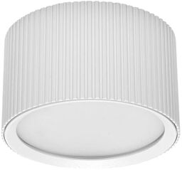 Domenoled Sufitowa lampa downlight 1644 ryflowana tubka biały